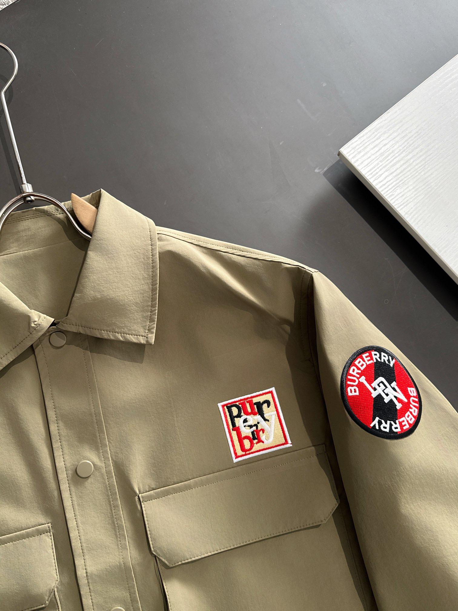 Бомбер Burberry Frontside Print LDN Burberry "Beige" фото № 2