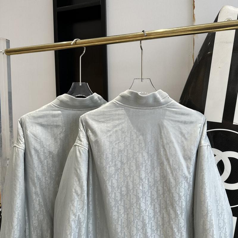 Бомбер Christian Dior All Sides Dior Logos "Gray" фото № 6