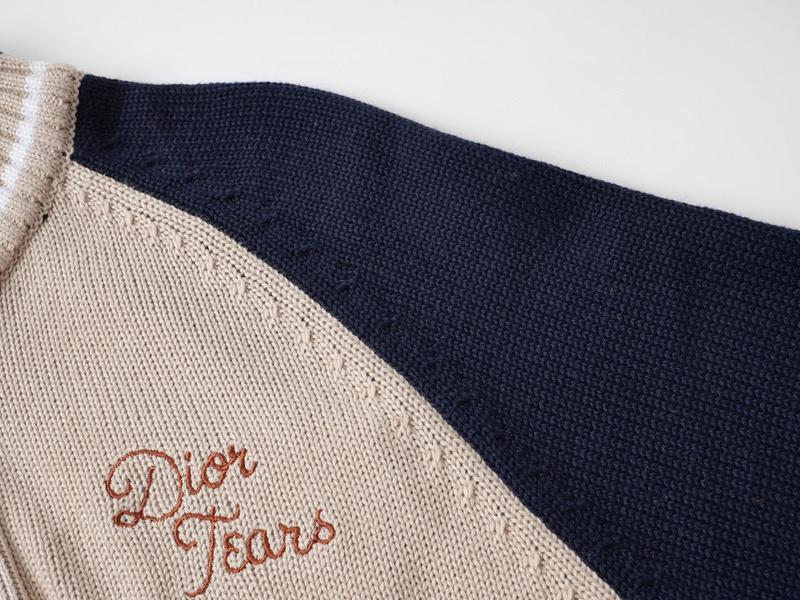 Бомбер Christian Dior Backside Logo Diortears 47 "Beige" фото № 4