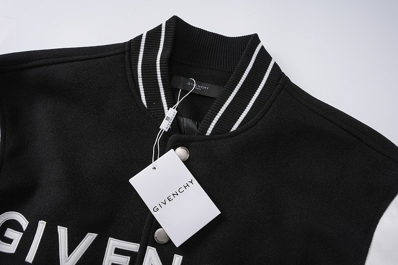 Бомбер Givenchy Logo Varsity "Black/White" фото № 5