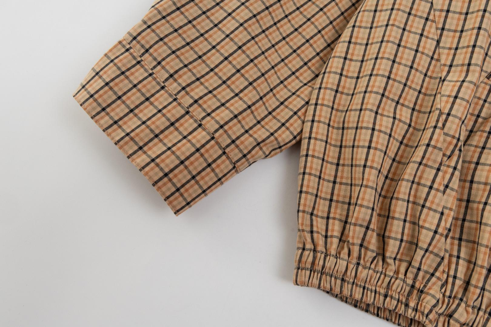 Бомбер Burberry Small Cell "Brown" фото № 4