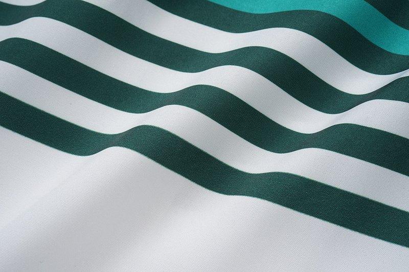 Рубашка Casablanca Edges Decoration Even Stripes "White" фото № 5