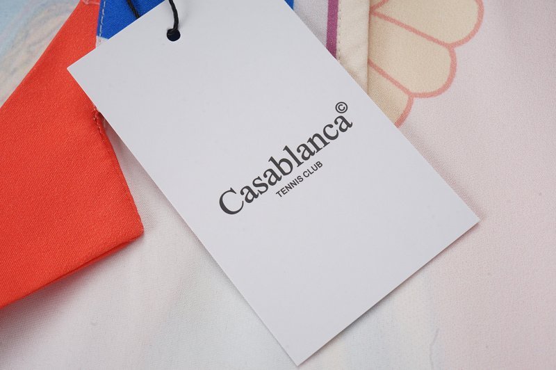 Рубашка Casablanca Seashell Print "White" фото № 4