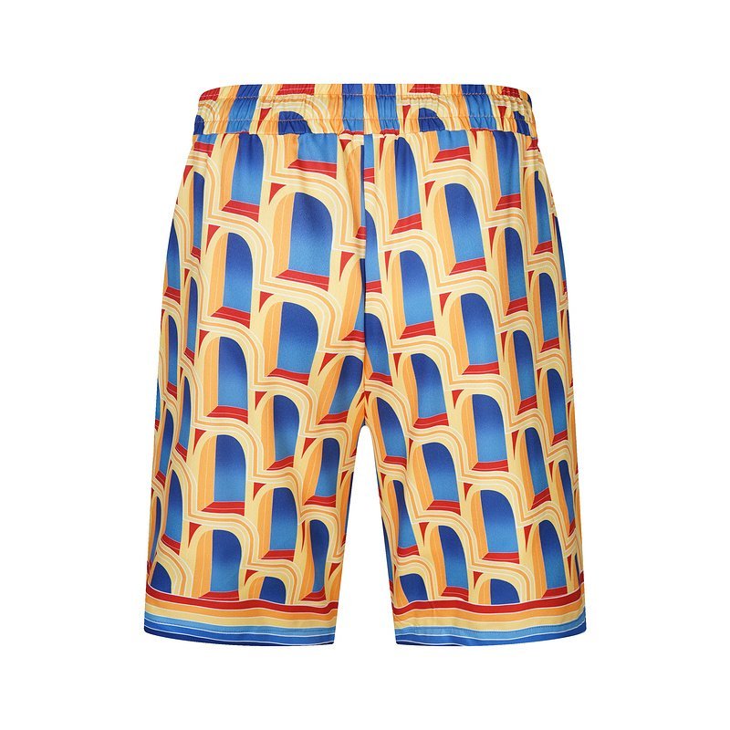 Шорты Casablanca Repeating Window Print Along "Yellow" фото № 2