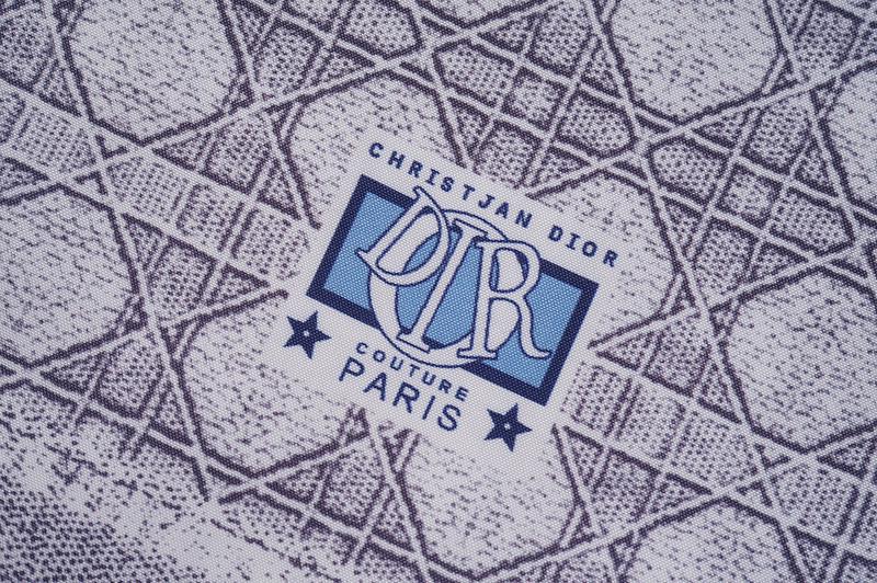 Рубашка Christian Dior Diamond Print "Grey" фото № 3