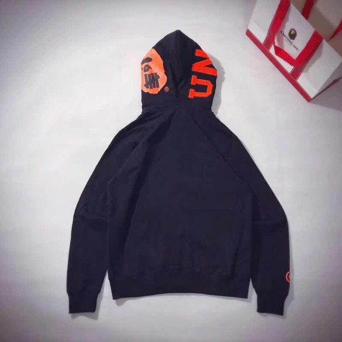 Худи A Bathing Ape No ZIP "Black/Blue" фото № 5