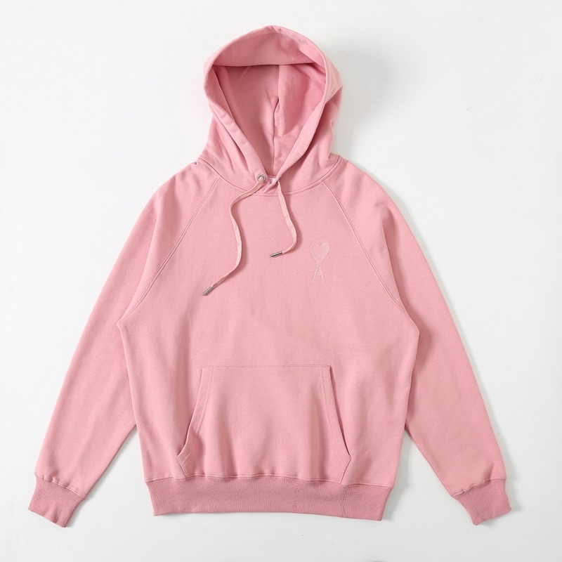 Худи Amiri Logo With A Heart "Pink" фото № 2