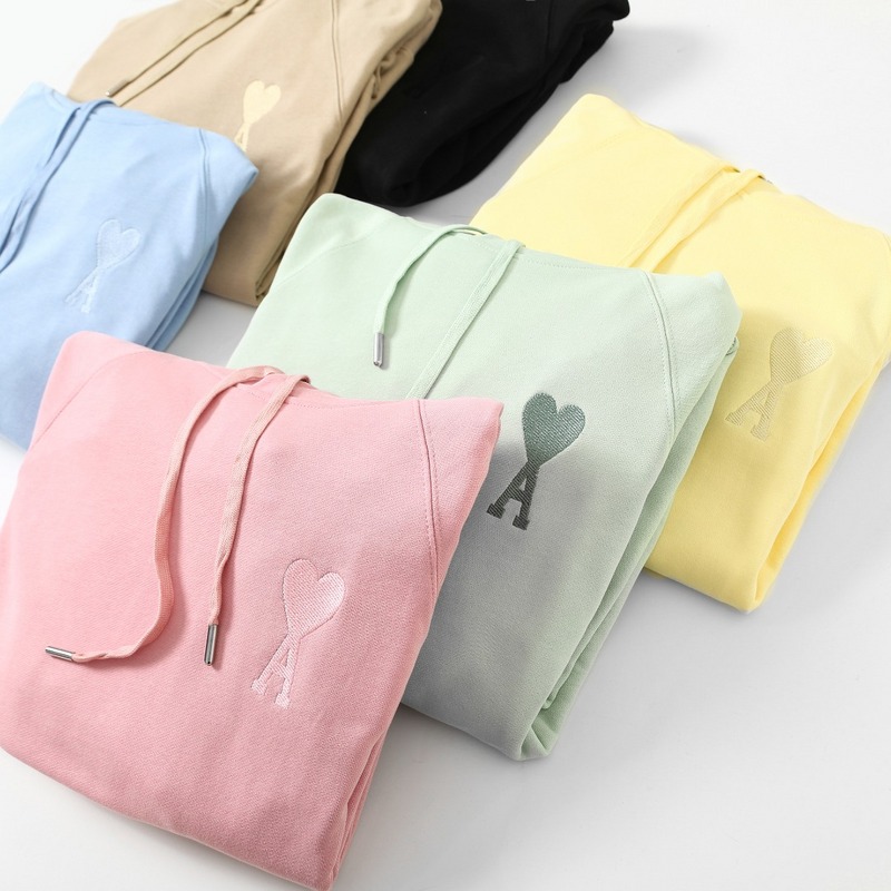 Худи Amiri Logo With A Heart "Pink" фото № 3