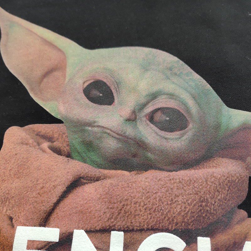 Худи Balenciaga Master Yoda "Black" фото № 9