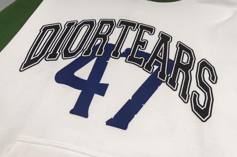 Худи Christian Dior Frontside Logo Diortears 47 "White" фото № 2