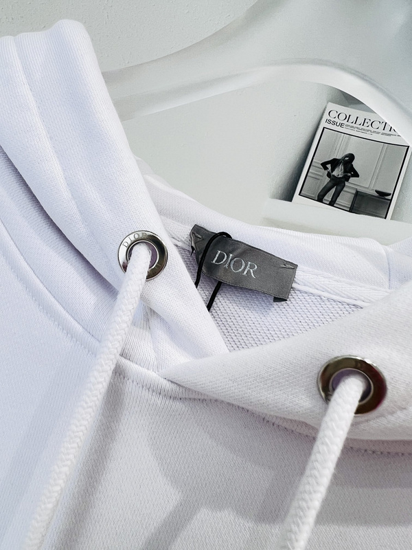 Худи Dior Creative Logo Illustration "White" фото № 8