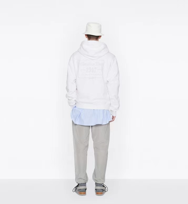 Худи Dior An Inconspicuous Emblem "White" фото № 9