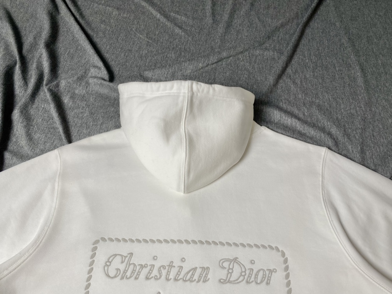 Худи Dior An Inconspicuous Emblem "White" фото № 6