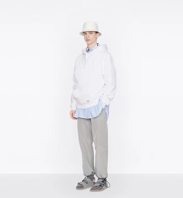 Худи Dior An Inconspicuous Emblem "White" фото № 7