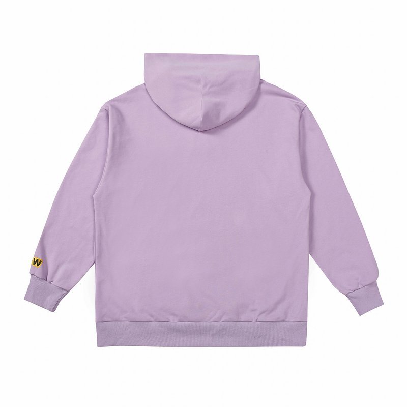 Худи Drew House With Text Logo On Yellow Canvas "Lilac" фото № 2