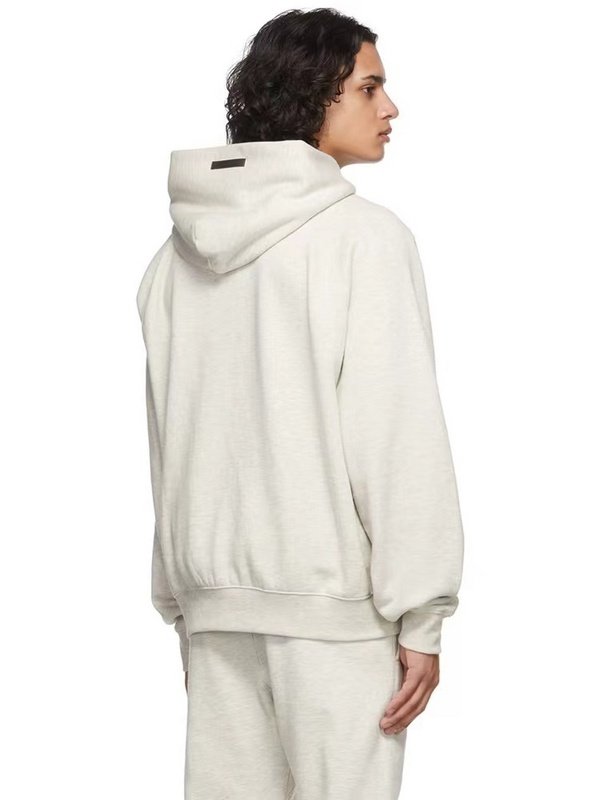 Худи Fear Of God Wide Front Pocket And Small Logo "White" фото № 8