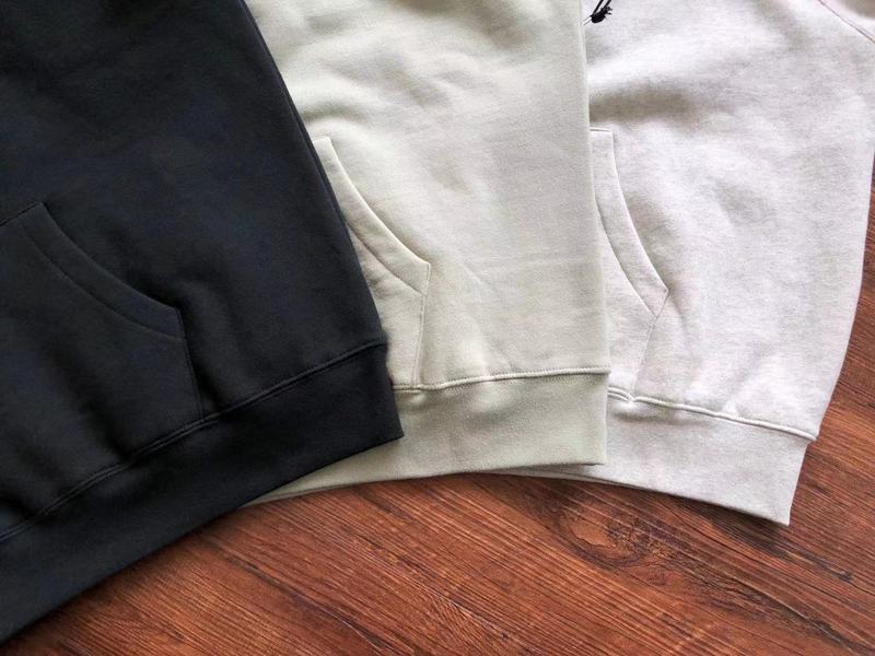 Худи Fear Of God Wide Front Pocket And Small Logo "White" фото № 3