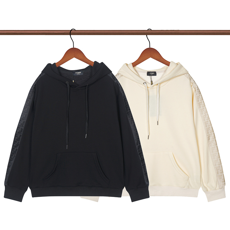 Худи Fendi Sleeve In The Corporate Style "Black" фото № 2