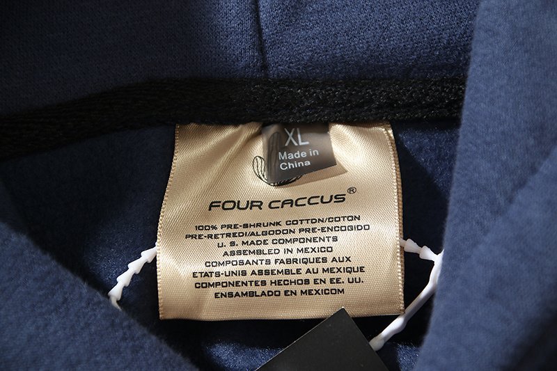 Худи Four Caccus Atlanta "Blue" фото № 9