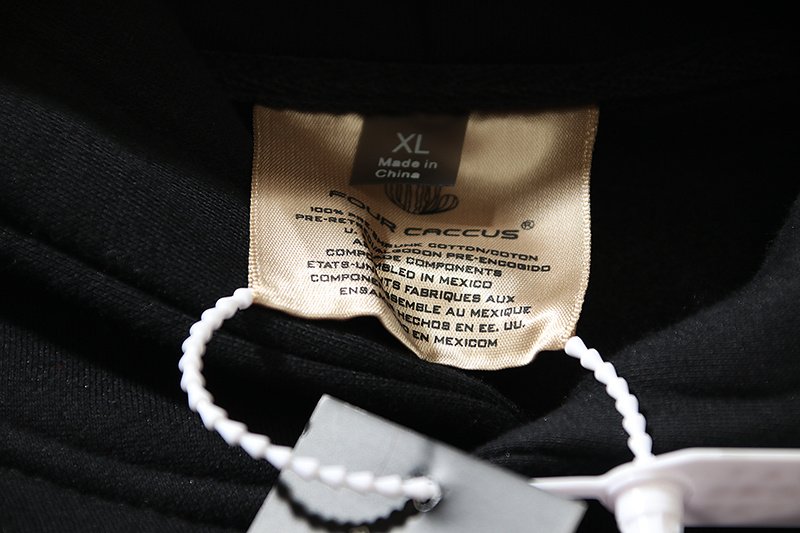 Худи Four Caccus The Magic Of Infinity "Black" фото № 8