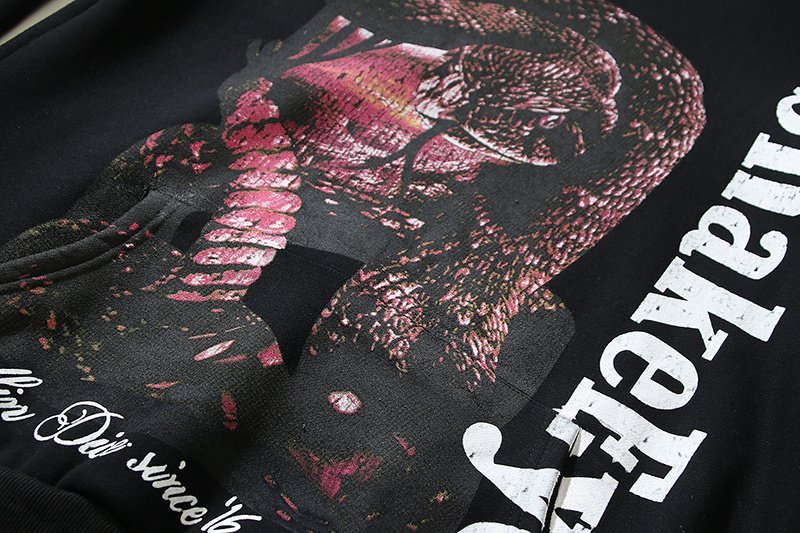 Худи Four Caccus Snake Eyes "Black" фото № 7