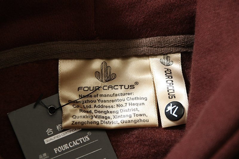 Худи Four Caccus X Revenge Hostage Of Death "Brown" фото № 6