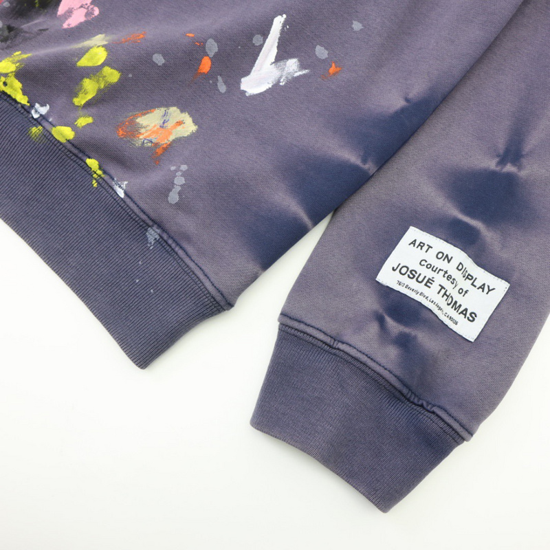 Худи Lanvin Flowers Paint "Violet" фото № 6