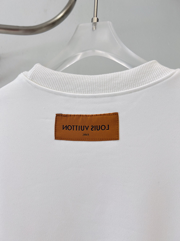 Свитшот Louis Vuitton Branded Graffiti "White" фото № 4