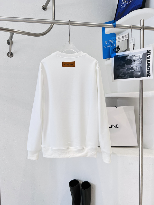 Свитшот Louis Vuitton Branded Graffiti "White" фото № 5