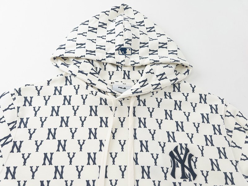 Худи MLB Letter Print "White" фото № 2