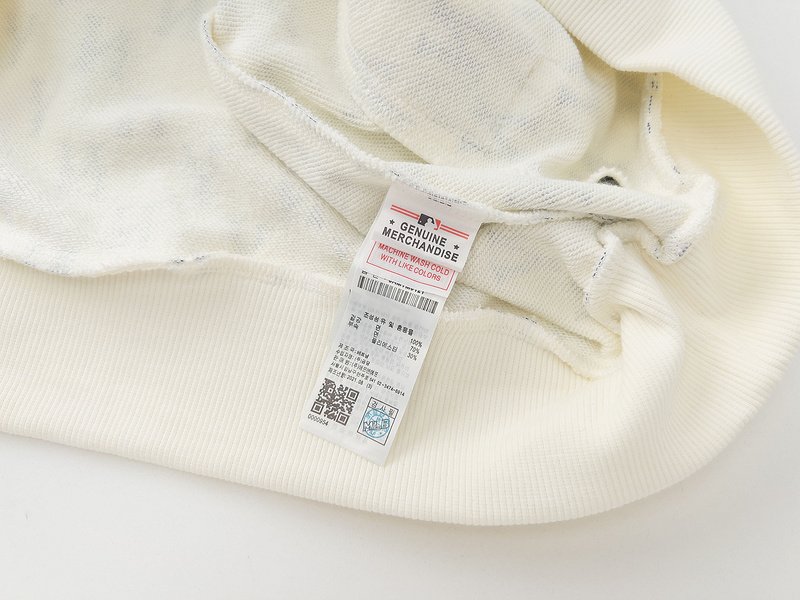 Худи MLB Letter Print "White" фото № 4