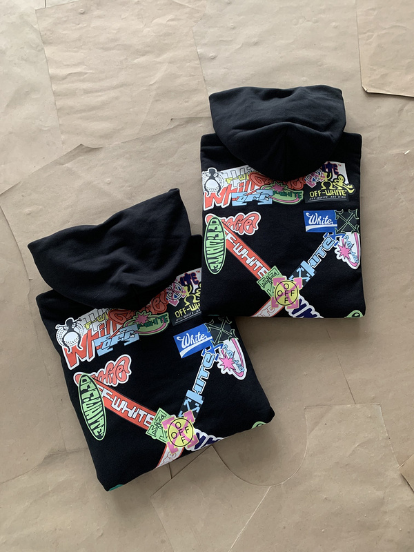 Худи Off White Original Logo Design "Black" фото № 2