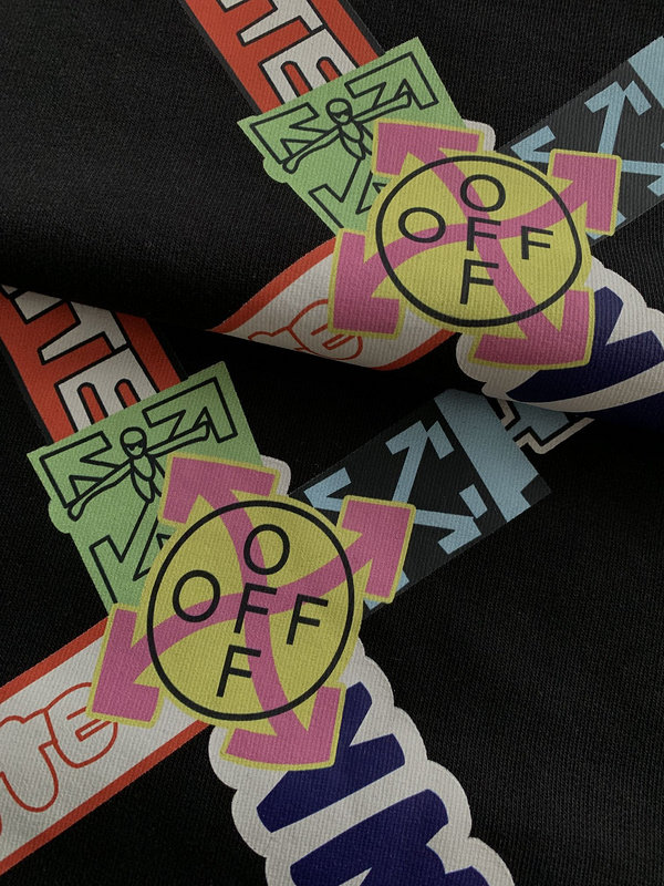 Худи Off White Original Logo Design "Black" фото № 4