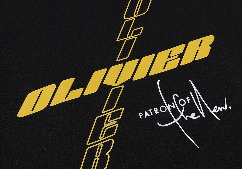 Худи Patron Of The New With Text "Black" фото № 2