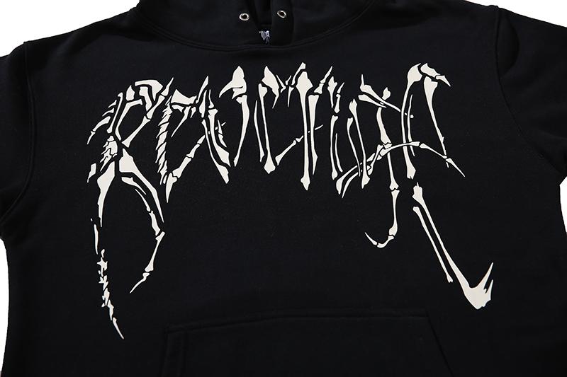 Худи REVENGE Skull Scream “Black” фото № 6