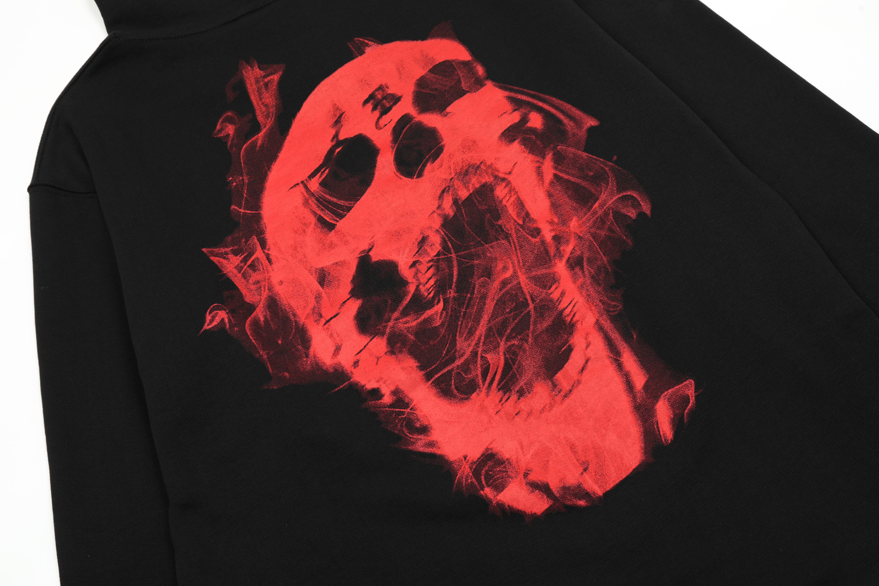 Худи Revenge Red Skull Scream "Black" фото № 6