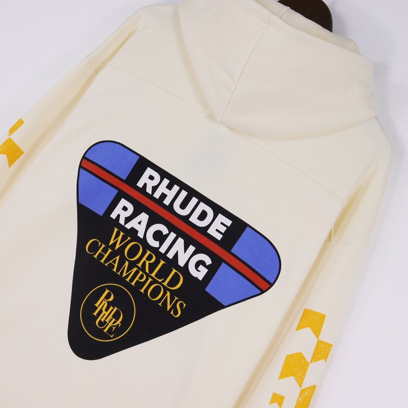 Худи Rhude World Champions "Cream" фото № 4