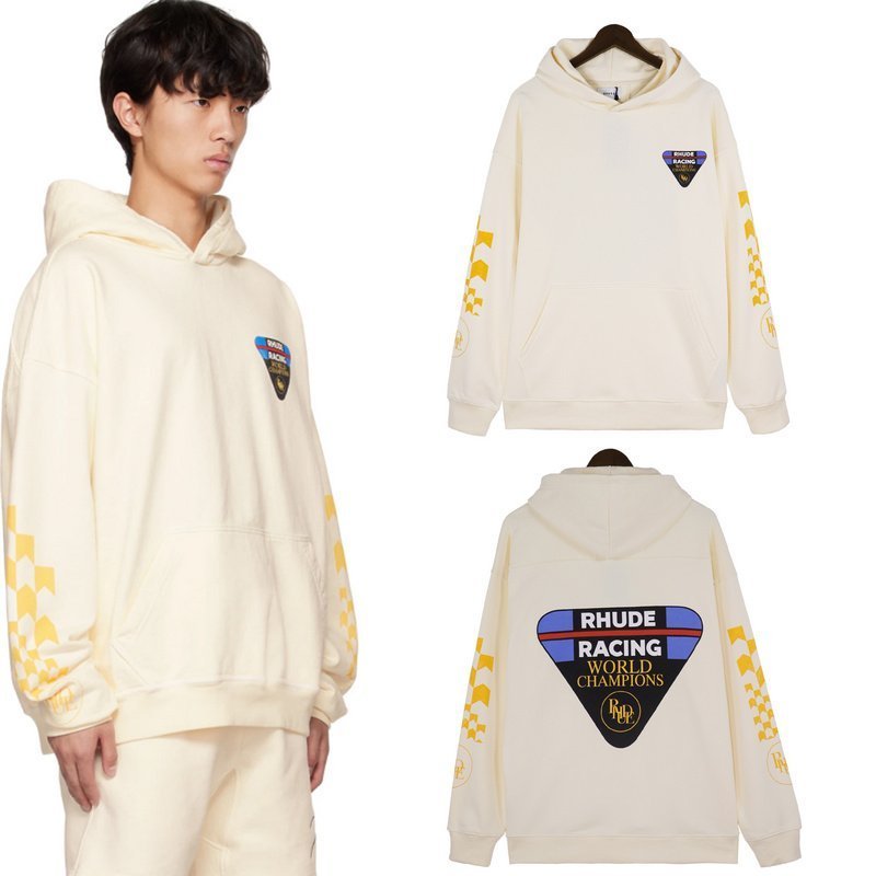 Худи Rhude World Champions "Cream" фото № 6