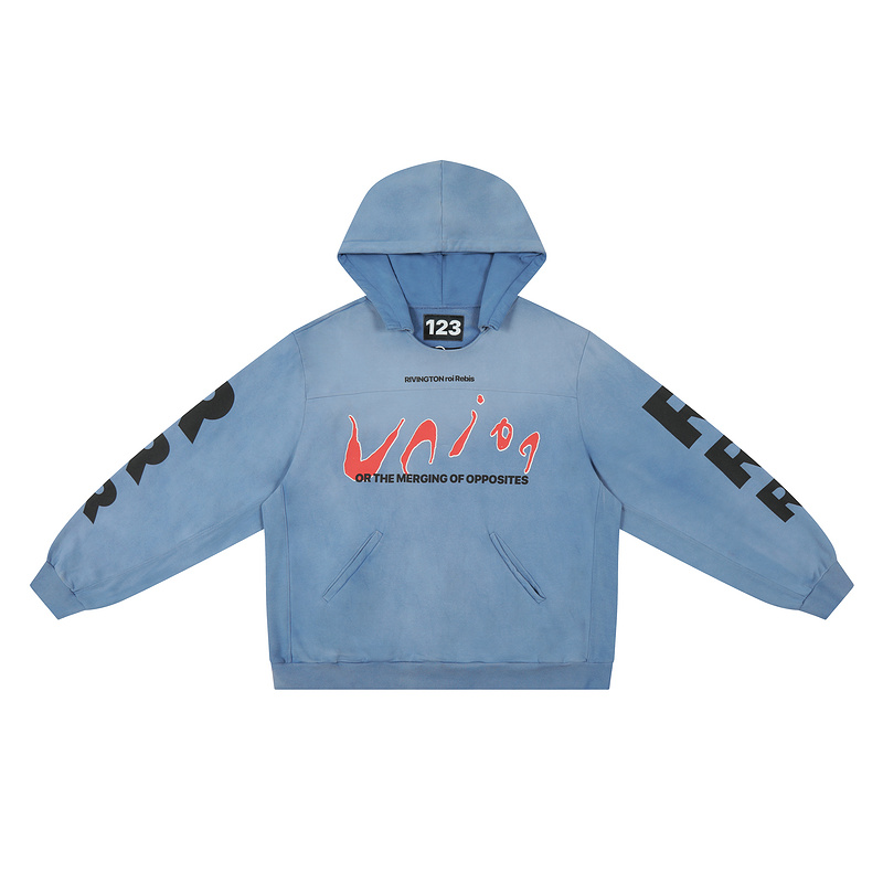 Худи Rrr123 Union Print "Blue" фото № 6