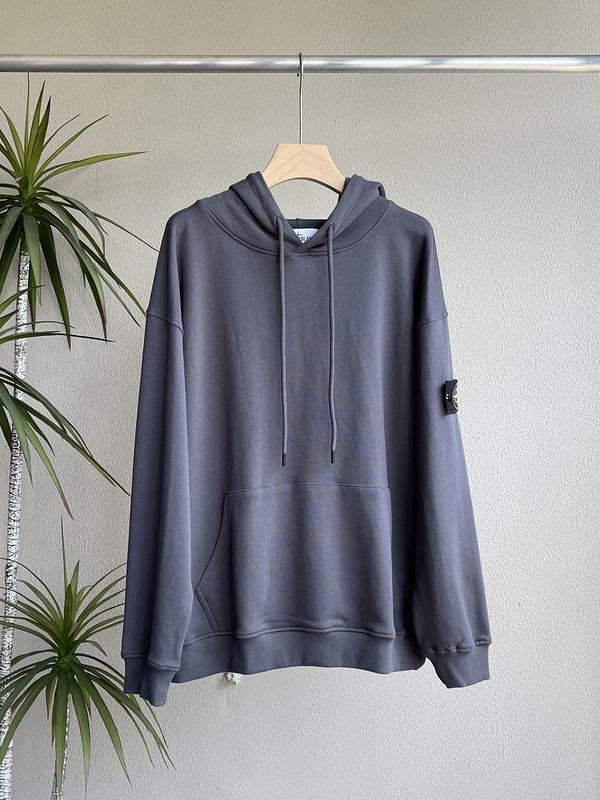 Худи Stone Island With A Patch "Gray" фото № 5
