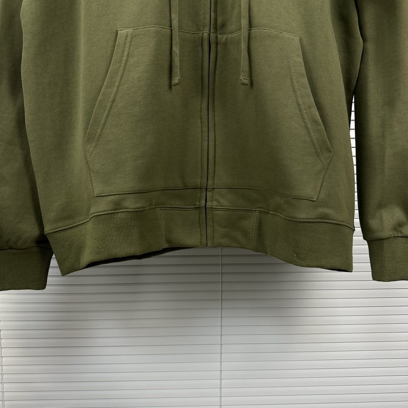 Худи Stone Island With Patch - ZIP "Green" фото № 5
