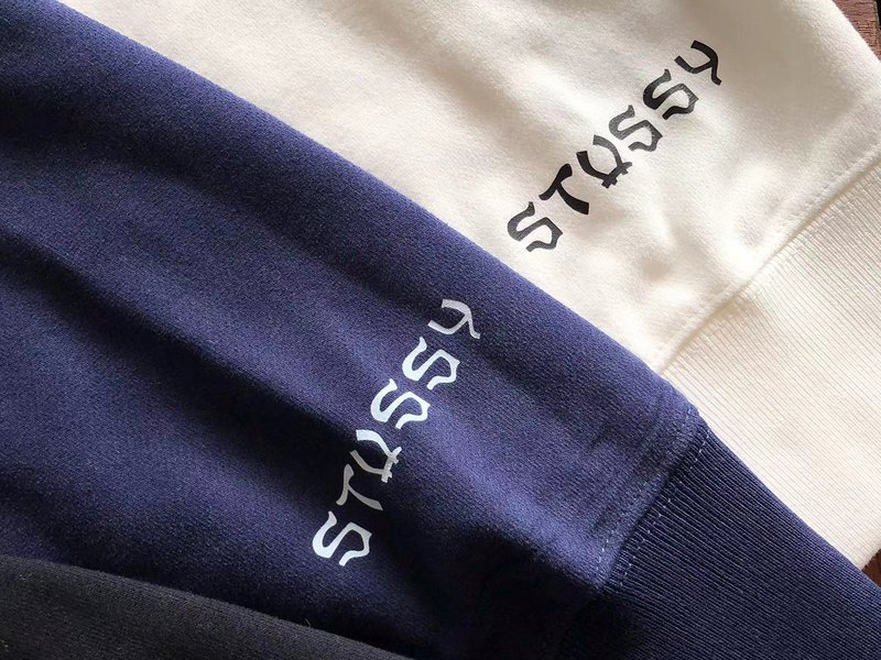 Худи Stussy Ball From Curved Figures With Logo Letters Inside "White" фото № 5