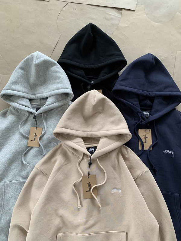 Худи Stussy With Small Logo "Beige" фото № 3