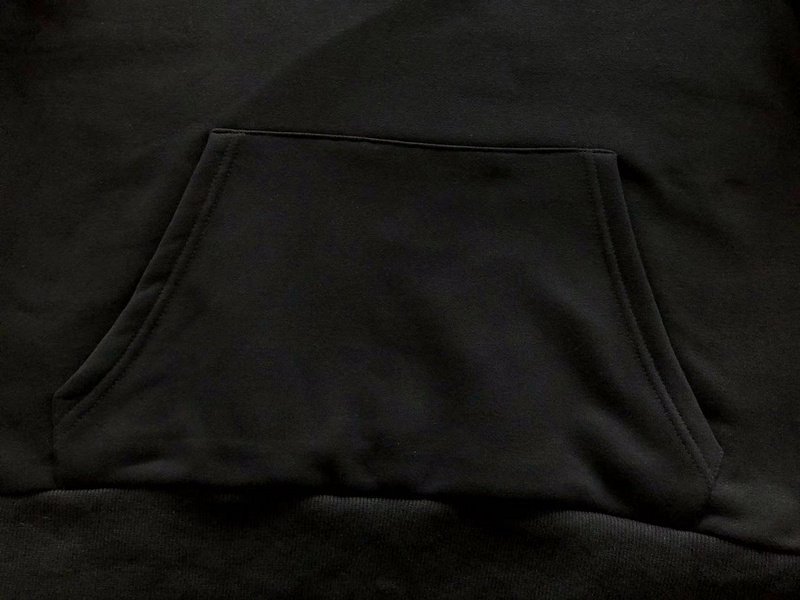 Худи Trapstar Wide Front Logo With Multicolor Details "Black" фото № 7