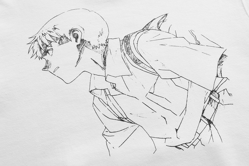 Худи Undercover Dont Run Away "White" фото № 5