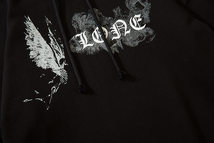 Худи Vlone Smoke "Black" фото № 5