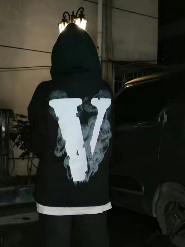Худи Vlone Smoke "Black" фото № 9