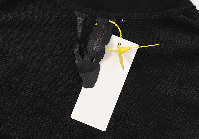 Худи Vlone Crucified On The Logo "Gray" фото № 5