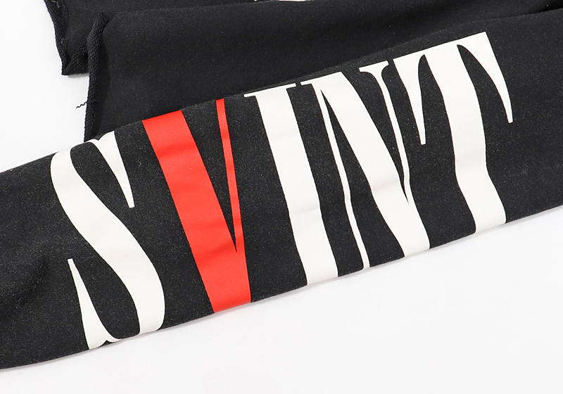 Худи Vlone Crucified On The Logo "Gray" фото № 6