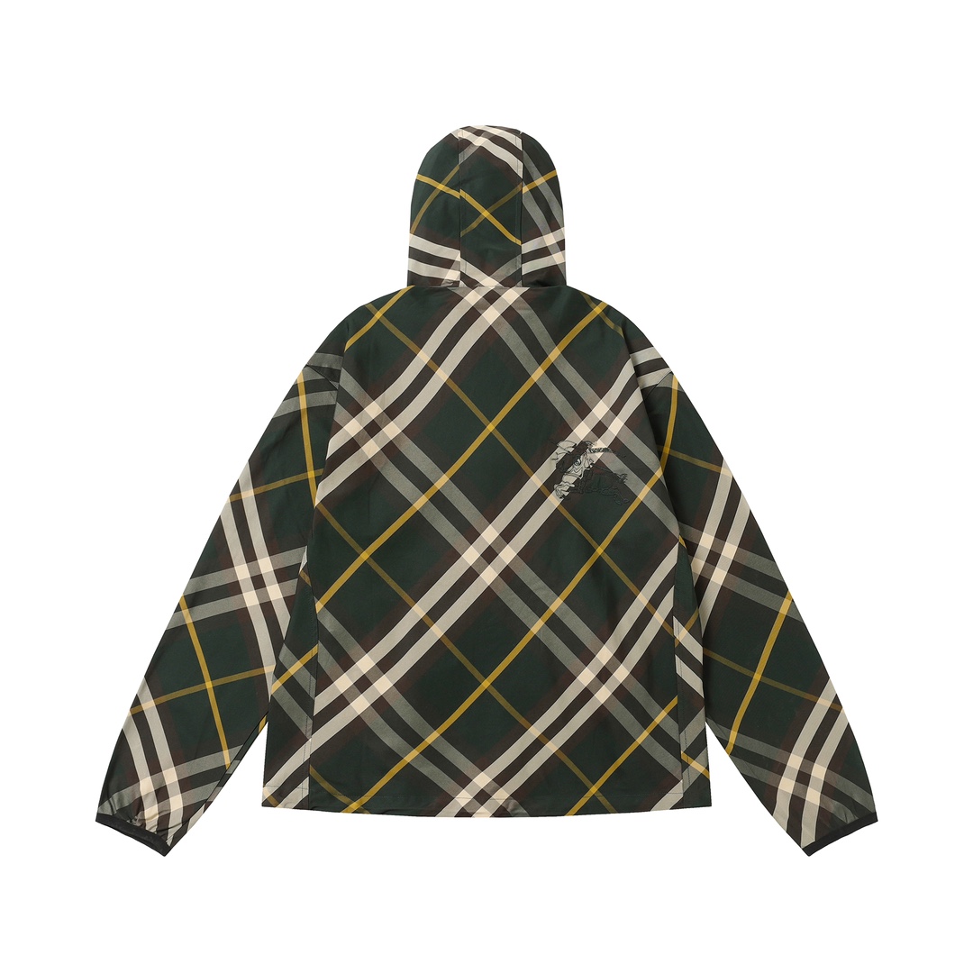Ветровка Burberry Multicolored Lines "Green" фото № 2